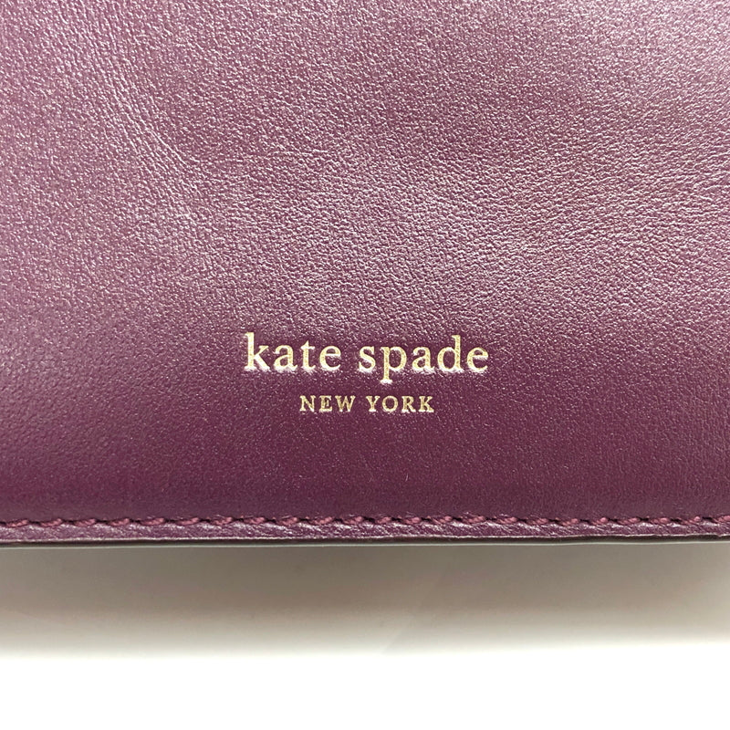 【中古品】【レディース】 KATE SPADE ケイトスペード TWIST ROCK LEOPARD SHOULDER BAG 2WAY ショルダーバッグ 鞄 188-260622-rs-01-fur カラー：パープル 万代Net店