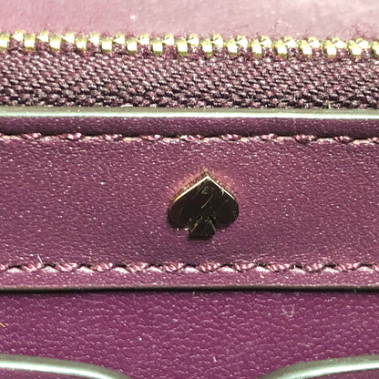 【中古品】【レディース】 KATE SPADE ケイトスペード TWIST ROCK LEOPARD SHOULDER BAG 2WAY ショルダーバッグ 鞄 188-260622-rs-01-fur カラー：パープル 万代Net店