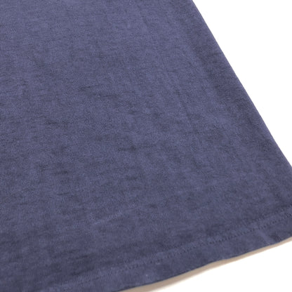 【中古品】【メンズ】 STUDIO D'ARTISAN ステュディオダルチザン 和歌山吊り編みフットボールＴシャツ カットソー 七分袖 トップス 古着 145-260909-rs-05-fur サイズ：L カラー：ネイビー 万代Net店