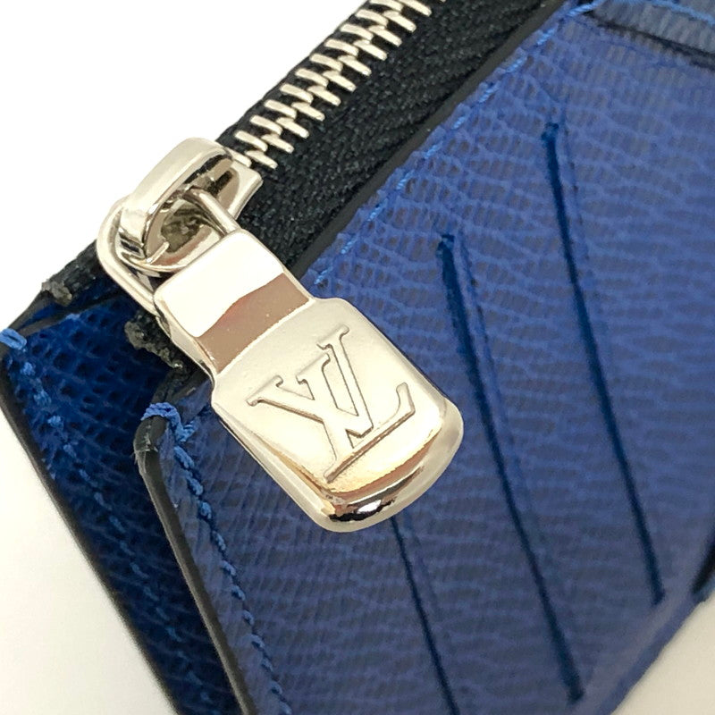 【中古品】【メンズ】 LOUIS VUITTON ルイ・ヴィトン タイガラマ コインカード・ホルダー M30270 レザー コインケース 小銭入れ 小物入れ 財布 179-241121-rs-05-fur カラー：コバルト 万代Net店