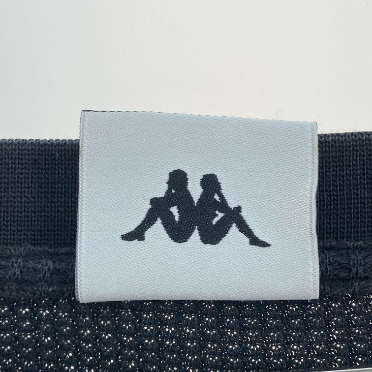 【中古品】【メンズ】 Kappa カッパ 長袖Tシャツ ロンT 148-260328-WA-01-iwa サイズ：XL カラー：ブラック 万代Net店
