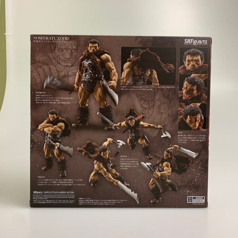 【中古品】 ベルセルク S.H.Figuarts エス エイチ フィギュアーツ 不死の(ノスフェラトゥ)ゾッド フィギュア 052-260713-hu-01-min 万代Net店