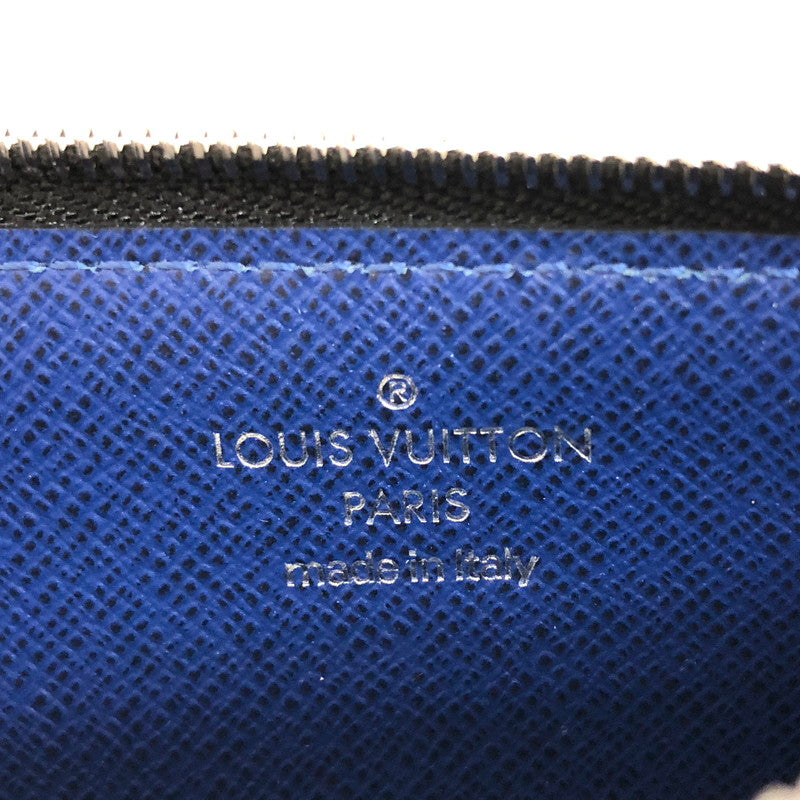 【中古品】【メンズ】 LOUIS VUITTON ルイ・ヴィトン タイガラマ コインカード・ホルダー M30270 レザー コインケース 小銭入れ 小物入れ 財布 179-241121-rs-05-fur カラー：コバルト 万代Net店