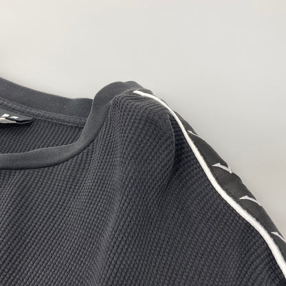 【中古品】【メンズ】 Kappa カッパ 長袖Tシャツ ロンT 148-260328-WA-01-iwa サイズ：XL カラー：ブラック 万代Net店