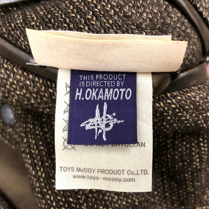 【中古品】【メンズ】 TOYS McCOY トイズマッコイ MILITARY CADET JACKET USAFA CATCH US IF YOU CAN TMJ1412 カデットジャケット ビーチクロス ロードランナー アウター アメカジ系 145-241121-rs-03-fur サイズ：38 カラー：ブラウン 万代Net店