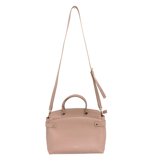 【中古品】【レディース】 FURLA フルラ AGATA アガタ ハンドバッグ ショルダーバッグ 2WAY 鞄 188-260622-rs-02-fur カラー：ピンク 万代Net店