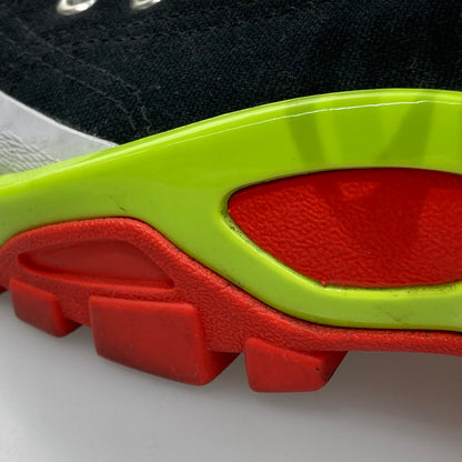 【中古品】【メンズ】 adidas アディダス adidas×RAF SIMONS EE7935 RS DETROIT RUNNER デトロイト ランナー スニーカー 本体のみ（箱なし） 161-251219-WA-07-iwa サイズ：27cm カラー：Core Black/Silver Metallic/Solar Slime 万代Net店