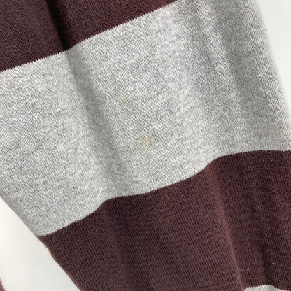 【中古品】【メンズ】 TOMMY HILFIGER トミーヒルフィガー L/S RUGGER SHIRT 147-260328-WA-02-iwa サイズ：M カラー：ブラウン グレー 万代Net店