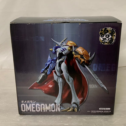 【中古品】 一番くじ デジモン シリーズ 光と闇の衝突 A賞 オメガモン 魂豪示像 フィギュア 052-260713-hu-02-min 万代Net店