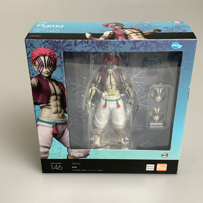 【中古美品】 鬼滅の刃 figma 猗窩座 NONスケール 塗装済み 可動フィギュア 051-260914-hu-13-min 万代Net店