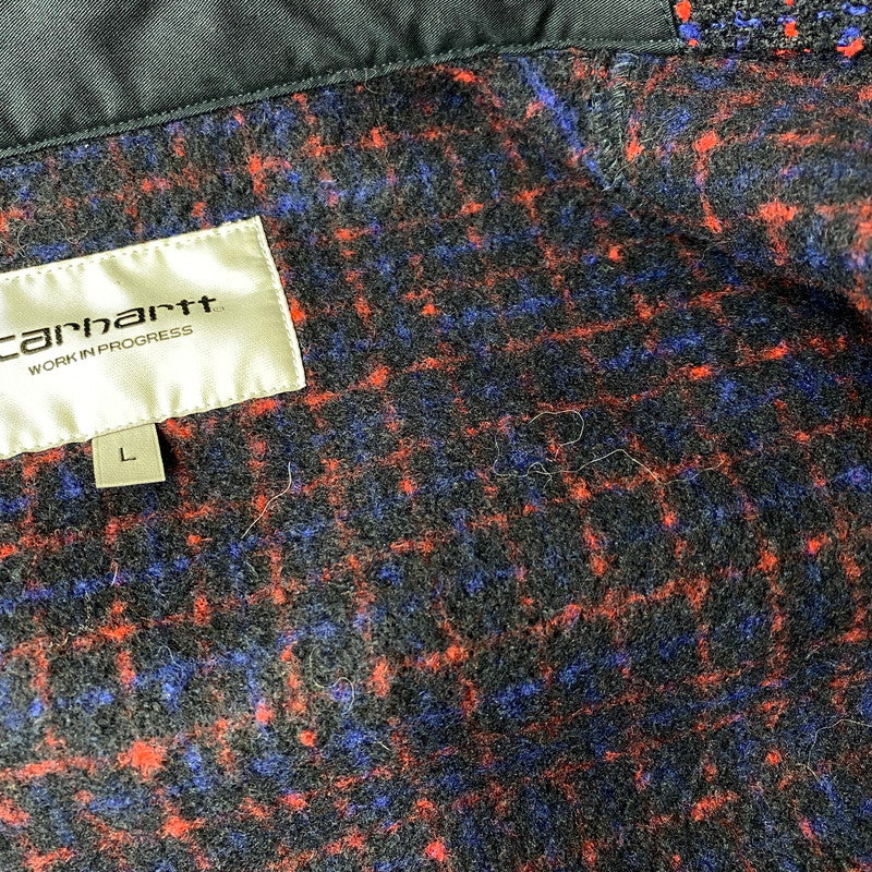 【中古品】【メンズ】 CARHARTT WIP カーハートダブリューアイピー IO35422 BELLAMY SHIRT JACKET ベラミー シャツ ジャケット アウター 142-260926-kh-04-izu サイズ：L カラー：マルチ 万代Net店
