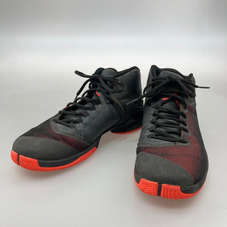 【中古品】【メンズ】 NIKE ナイキ 819163-012 JORDAN SUPER.FLY 4 PO ジョーダン スーパーフライ 4 プレイオフ スニーカー 本体のみ（箱なし） 160-251219-WA-08-iwa サイズ：27.5cm カラー：ブラック レッド 万代Net店