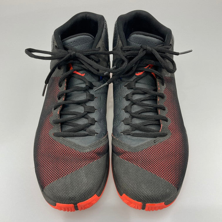 【中古品】【メンズ】 NIKE ナイキ 819163-012 JORDAN SUPER.FLY 4 PO ジョーダン スーパーフライ 4 プレイオフ スニーカー 本体のみ（箱なし） 160-251219-WA-08-iwa サイズ：27.5cm カラー：ブラック レッド 万代Net店