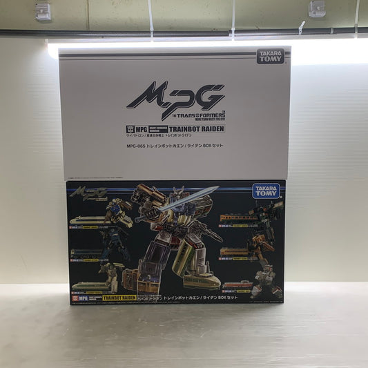 【中古品】 タカラトミー サイバトロン 重連合体戦士 MPG-06S トレインボットカエン ライデンBOXセット おもちゃ 057-260115-AS-6-min 万代Net店