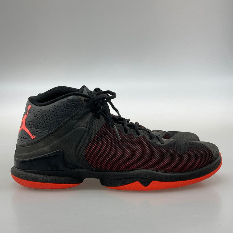 【中古品】【メンズ】 NIKE ナイキ 819163-012 JORDAN SUPER.FLY 4 PO ジョーダン スーパーフライ 4 プレイオフ スニーカー 本体のみ（箱なし） 160-251219-WA-08-iwa サイズ：27.5cm カラー：ブラック レッド 万代Net店