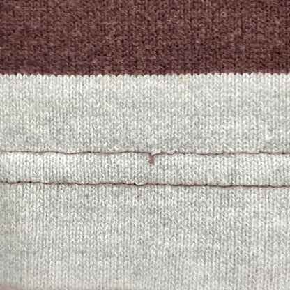 【中古品】【メンズ】 TOMMY HILFIGER トミーヒルフィガー L/S RUGGER SHIRT 147-260328-WA-02-iwa サイズ：M カラー：ブラウン グレー 万代Net店