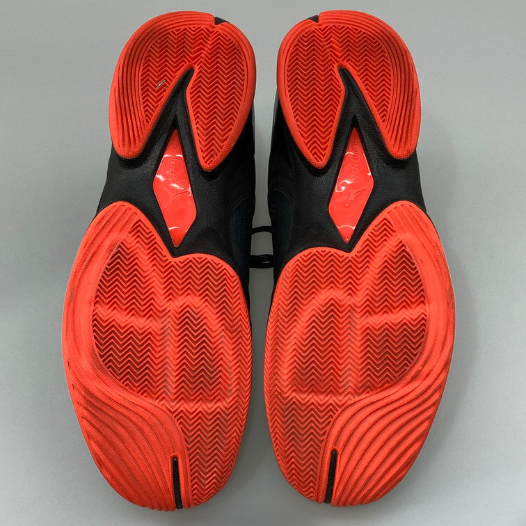 【中古品】【メンズ】 NIKE ナイキ 819163-012 JORDAN SUPER.FLY 4 PO ジョーダン スーパーフライ 4 プレイオフ スニーカー 本体のみ（箱なし） 160-251219-WA-08-iwa サイズ：27.5cm カラー：ブラック レッド 万代Net店