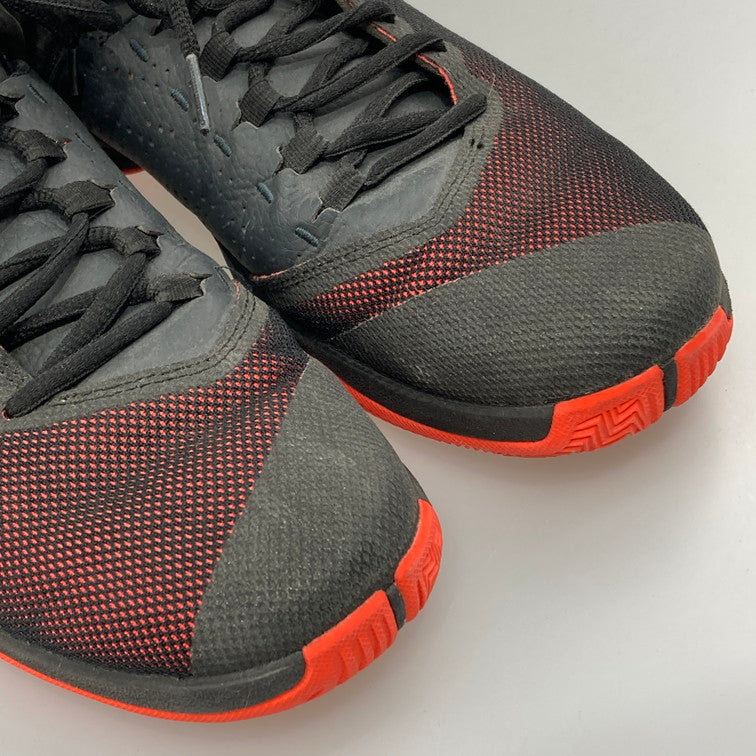 【中古品】【メンズ】 NIKE ナイキ 819163-012 JORDAN SUPER.FLY 4 PO ジョーダン スーパーフライ 4 プレイオフ スニーカー 本体のみ（箱なし） 160-251219-WA-08-iwa サイズ：27.5cm カラー：ブラック レッド 万代Net店