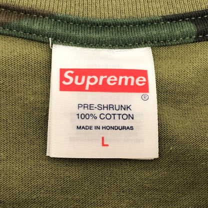 【中古品】【メンズ】 SUPREME シュプリーム 25FW TARGET TEE 半袖 Tシャツ トップス 迷彩 カモフラージュ 149-260622-rs-04-fur サイズ：L カラー：カモフラージュ 万代Net店