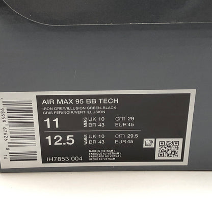 【中古美品】【メンズ】 NIKE ナイキ AIR MAX 95 BB TECH IH7853-004 エア マックス BB テック スニーカー シューズ　靴 160-260910-rs-02-fur サイズ：29.0cm US11 カラー：アイアングレー/ドリームグリーン 万代Net店