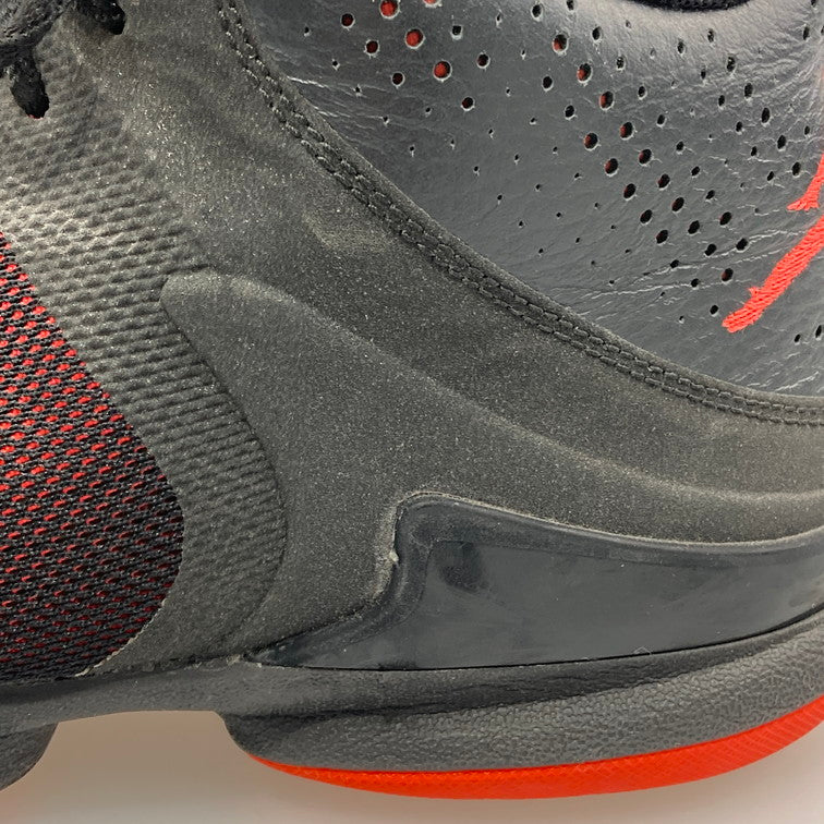 【中古品】【メンズ】 NIKE ナイキ 819163-012 JORDAN SUPER.FLY 4 PO ジョーダン スーパーフライ 4 プレイオフ スニーカー 本体のみ（箱なし） 160-251219-WA-08-iwa サイズ：27.5cm カラー：ブラック レッド 万代Net店