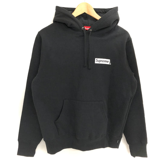 【中古品】【メンズ】 SUPREME シュプリーム 19AW STOP CRYING HOODED SWEATSHIRT フーディ パーカー 長袖 トップス 149-260622-rs-05-fur サイズ：S カラー：ブラック 万代Net店