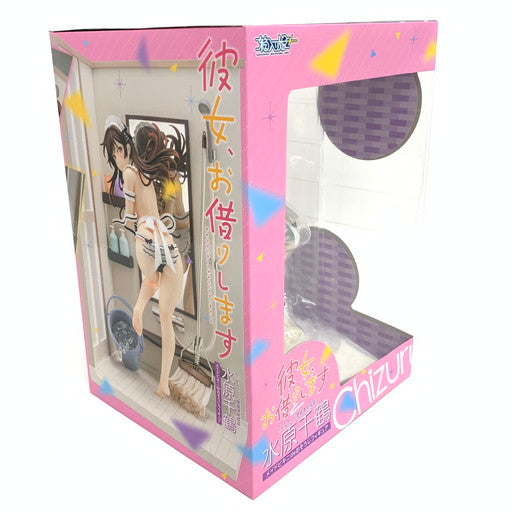 【未使用品】 未開封 箱入り娘 彼女、お借りします 水原千鶴 メイドビキニdeおそうじフィギュア 1/6スケール 053-261017-mo-01-fur 万代Net店