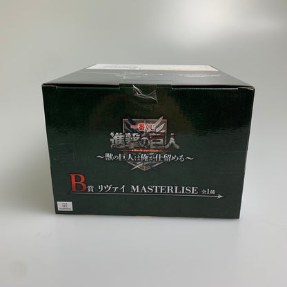 【中古品】 一番くじ 進撃の巨人 獣の巨人は俺が仕留める　B賞　リヴァイ フィギュア 051-260713-hu-04-min 万代Net店