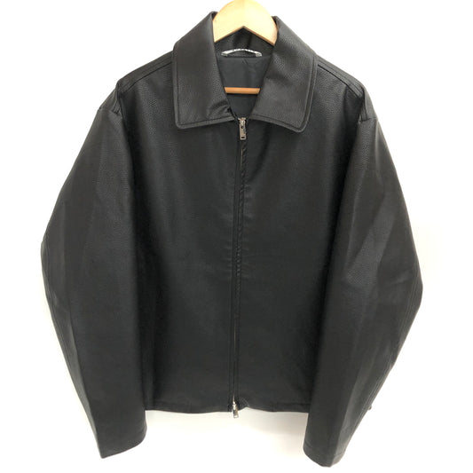 【中古品】【メンズ】 SUAVELE シュアーブル FAUX LEATHER JACKET SV-0206 フェイクレザージャケット アウター 147-260622-rs-06-fur サイズ：2 カラー：ブラック 万代Net店
