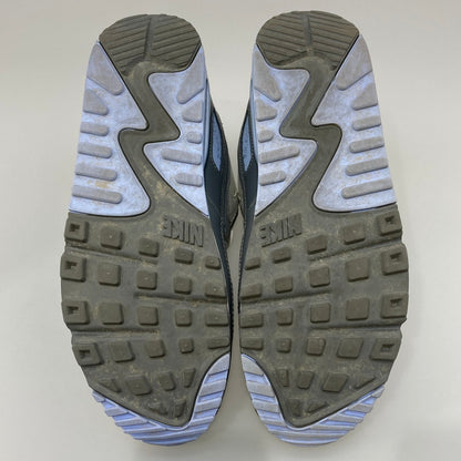 【中古品】【レディース】 NIKE ナイキ FB8570-100 WMNS AIR MAX 90 WHITE GRAY BLUE エアマックス スニーカー 本体のみ（箱なし） 160-251219-WA-09-iwa サイズ：28cm カラー：ホワイト グレー ブルー 万代Net店