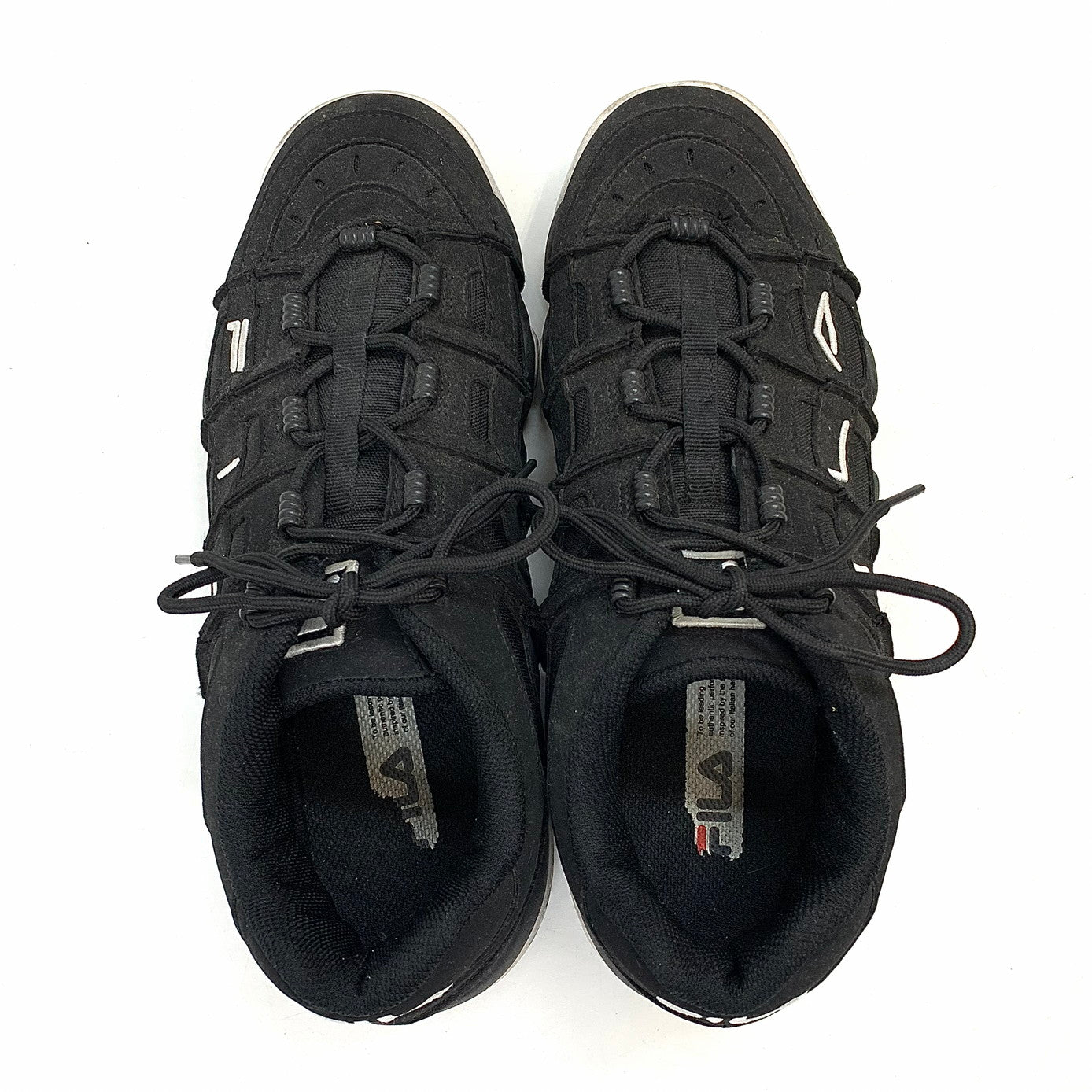 【現状渡し品】【メンズ】 FILA フィラ スニーカー スポーツ 靴 162-251216-yu-03-fur サイズ：28cm カラー：ブラック 万代Net店