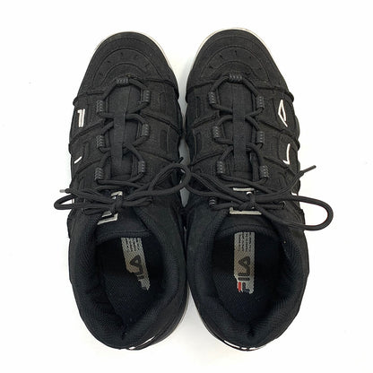 【現状渡し品】【メンズ】 FILA フィラ スニーカー スポーツ 靴 162-251216-yu-03-fur サイズ：28cm カラー：ブラック 万代Net店