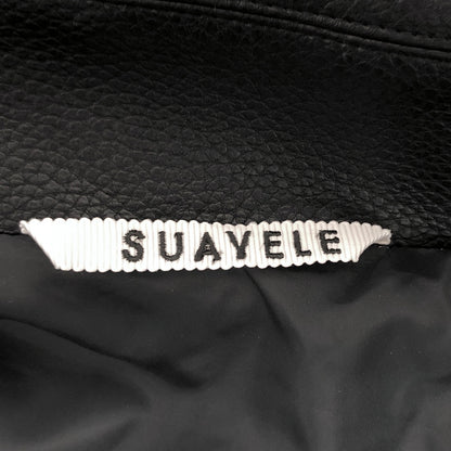 【中古品】【メンズ】 SUAVELE シュアーブル FAUX LEATHER JACKET SV-0206 フェイクレザージャケット アウター 147-260622-rs-06-fur サイズ：2 カラー：ブラック 万代Net店