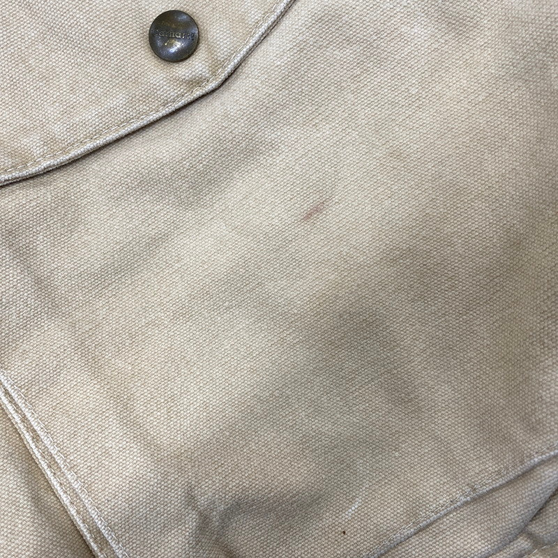 【中古品】【メンズ】 CARHARTT カーハート WESTERN YOKE JACKET ウエスタン ヨーク ジャケット アウター 146-260928-cs-18-izu サイズ：不明 カラー：ベージュ 万代Net店