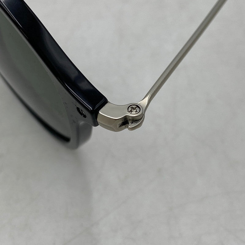 【中古品】【メンズ/レディース】 RAY-BAN レイバン RB2447 ROUND FLECK SUNGLASSES ラウンド フレック サングラス 203-260930-cs-18-izu サイズ：49口21-145 カラー：ブラック×グリーン系 万代Net店