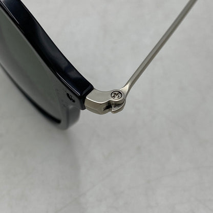 【中古品】【メンズ/レディース】 RAY-BAN レイバン RB2447 ROUND FLECK SUNGLASSES ラウンド フレック サングラス 203-260930-cs-18-izu サイズ：49口21-145 カラー：ブラック×グリーン系 万代Net店