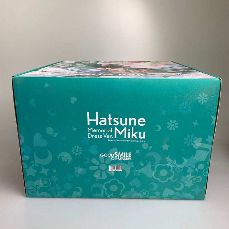 【中古美品】 グッドスマイルカンパニー 初音ミク Memorial Dress Ver. 1/7スケール 塗装済み 完成品フィギュア 053-260914-hu-16-min 万代Net店