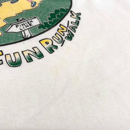 【中古品】【メンズ】 Hanes ヘインズ 90S S/S TEE 半袖 Tシャツ トップス 両シングル 古着 ヴィンテージ 146-260622-rs-13-fur サイズ：S カラー：ホワイト 万代Net店