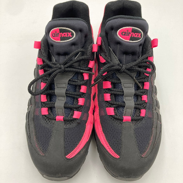 【中古品】【メンズ】 NIKE ナイキ CU1930-066/AIR MAX 95 BLACK PINK 靴 スニーカー 160-250314-NS-2-iwa サイズ：28 カラー：ブラック ピンク 万代Net店