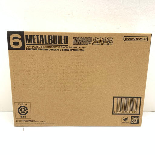 【中古美品】 未開封 METAL BUILD フリーダムガンダム CONCEPT 2 SNOW SPARKLE Ver. 056-261017-mo-06-fur 万代Net店