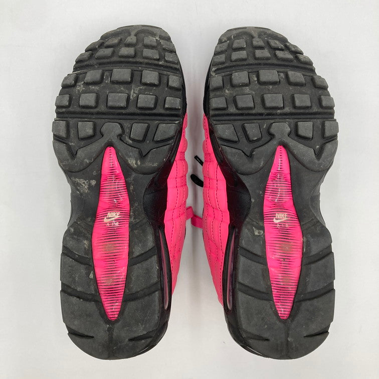 【中古品】【メンズ】 NIKE ナイキ CU1930-066/AIR MAX 95 BLACK PINK 靴 スニーカー 160-250314-NS-2-iwa サイズ：28 カラー：ブラック ピンク 万代Net店