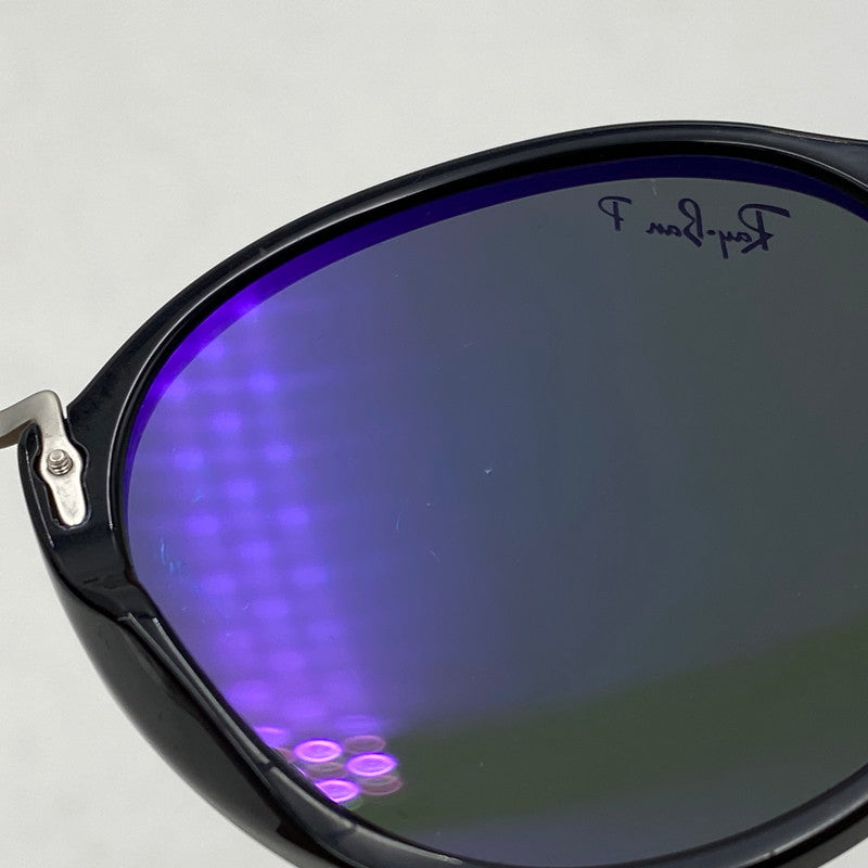 【中古品】【メンズ/レディース】 RAY-BAN レイバン RB2447 ROUND FLECK SUNGLASSES ラウンド フレック サングラス 203-260930-cs-19-izu サイズ：49口21-145 カラー：ブラック×グリーン系 万代Net店