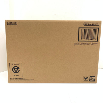 【中古美品】 輸送箱付き BANDAI METAL BUILD デスティニーガンダム(フルパッケージ) [METAL BUILD FESTIVAL 2024]/ 056-261017-ko-01-fur 万代Net店
