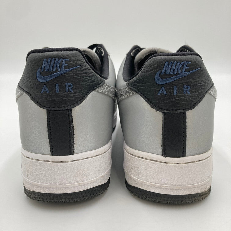 【中古品】【メンズ】 NIKE ナイキ DJ6033-001/AIR FORCE 1 LOW SILVER SNAKE 靴 スニーカー 160-250314-NS-3-iwa サイズ：28 カラー：ブラック シルバー 万代Net店