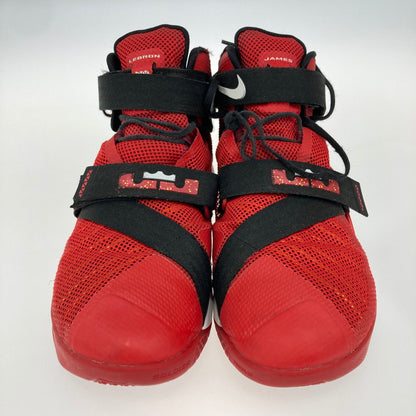 【中古品】【メンズ】 NIKE ナイキ 749417-606 LEBRON SOLDIER IX 靴 スニーカー 箱無し 160-250908-NS-08-iwa サイズ：27.5cm カラー：ブラック レッド ホワイト 万代Net店