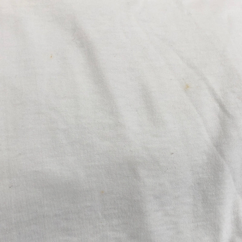 【現状渡し品】【メンズ】 AYRTON SENNA アイルトン・セナ 90S "SENNINHA" NECK PRINT S/S TEE 半袖 Tシャツ トップス 古着 ヴィンテージ 146-260622-rs-08-fur サイズ：表記なし カラー：ホワイト 万代Net店