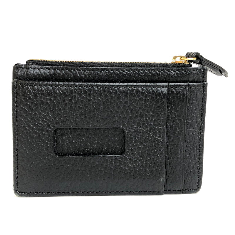 【中古品】【メンズ/レディース】 GUCCI グッチ フラグメントケース 657589 GGマーモントロゴ コインケース カードケース ミニ財布 ミニウォレット 181-250716-rs-03-fur カラー：ブラック 万代Net店