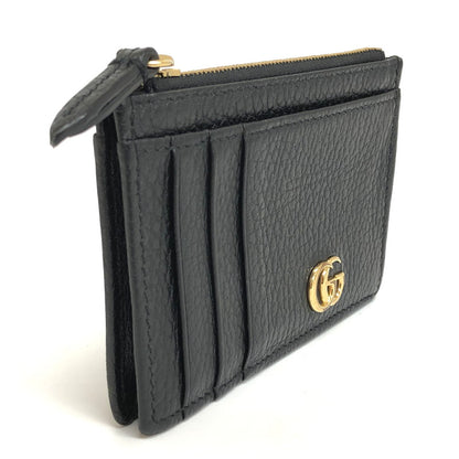 【中古品】【メンズ/レディース】 GUCCI グッチ フラグメントケース 657589 GGマーモントロゴ コインケース カードケース ミニ財布 ミニウォレット 181-250716-rs-03-fur カラー：ブラック 万代Net店