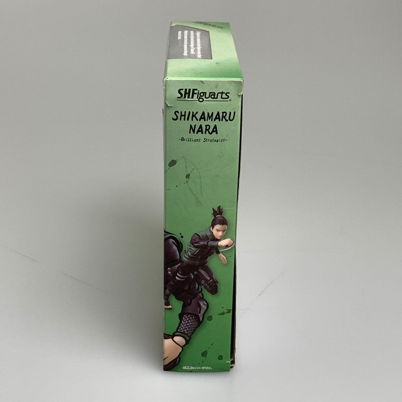 【現状渡し品】 S.H.F 奈良シカマル NARUTO 疾風伝 ナルト　十手先を見抜く頭脳 塗装済み 可動フィギュア 051-260914-hu-18-min 万代Net店