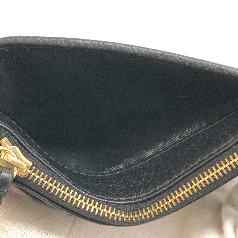 【中古品】【メンズ/レディース】 GUCCI グッチ フラグメントケース 657589 GGマーモントロゴ コインケース カードケース ミニ財布 ミニウォレット 181-250716-rs-03-fur カラー：ブラック 万代Net店